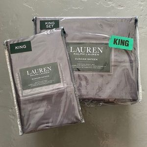 RALPH LAUREN KING SHEET SET